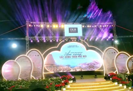 Công ty CP Địa ốc Đà Lạt - Nhà tài trợ Vàng tại Chương trình Nghệ thuật Âm Vang Sắc Hồng Trên Phố Núi